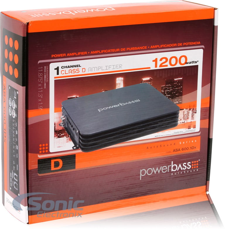 PowerBass ASA 600.1DX Amplifier + Free Installation Kit Image 9