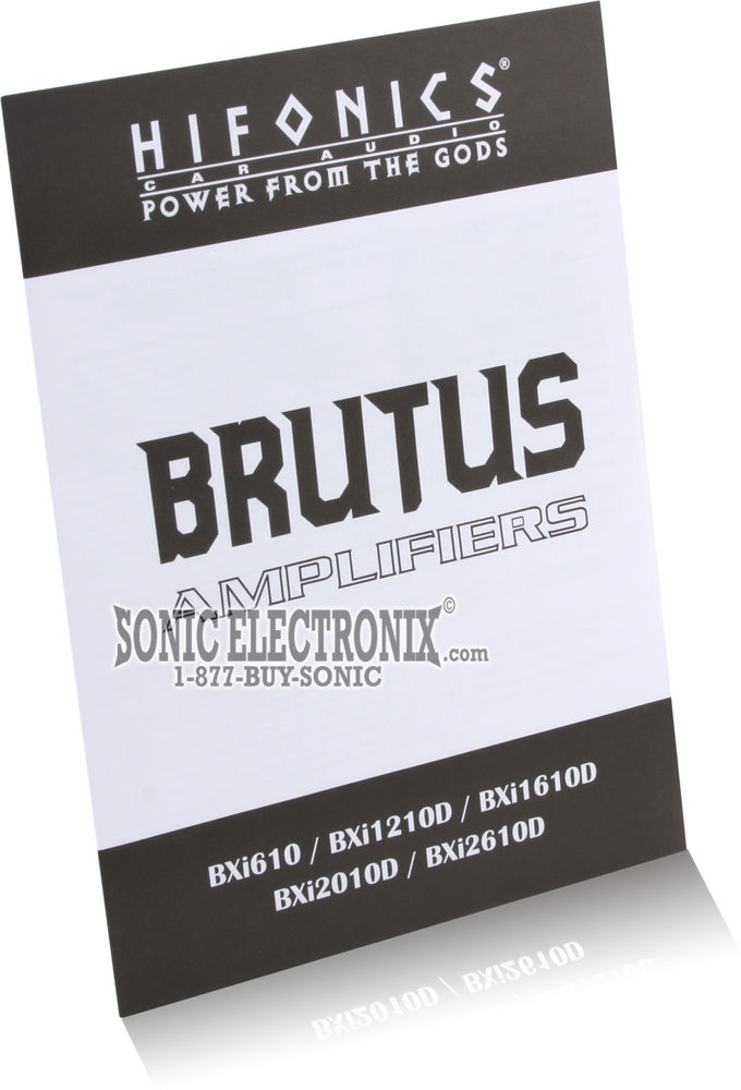 Hifonics BXi 2610D Image 6