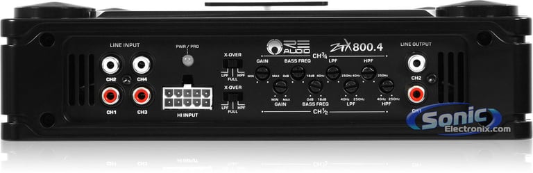 RE Audio ZTX-800.4 (ZTX800.4) Open Box Image 14