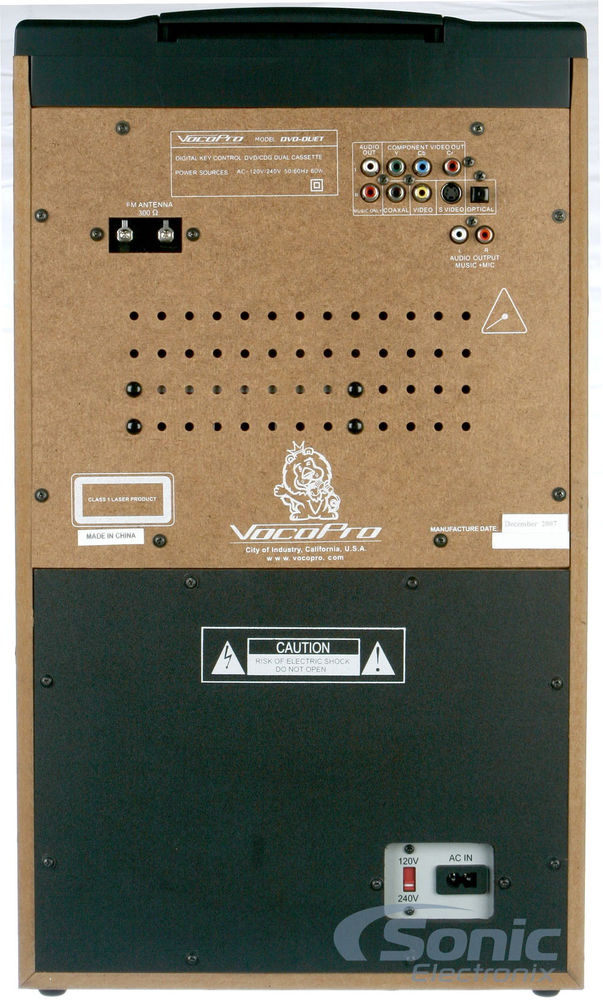 VocoPro DVD-DUET OPEN BOX Image 5