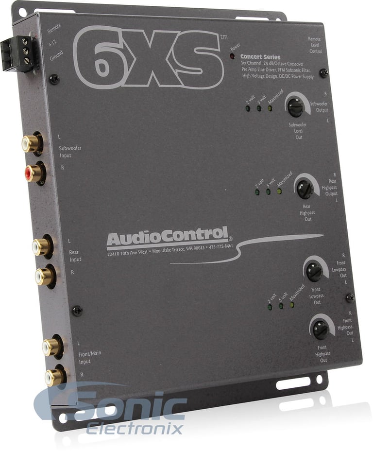 AudioControl 6XS (GRAY) R/B Image 2