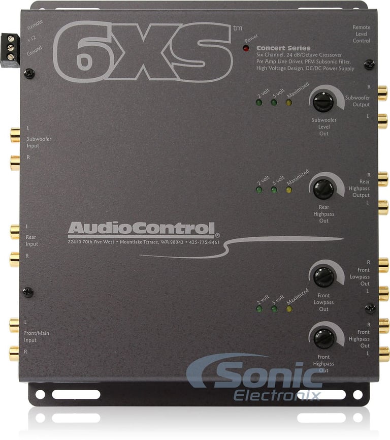 AudioControl 6XS (GRAY) R/B Image 3