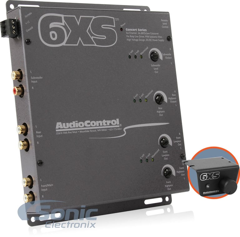 AudioControl 6XS (GRAY) R/B Image 1