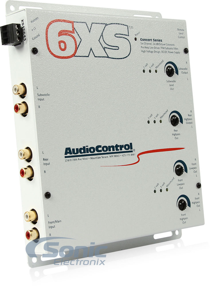 AudioControl 6XS (WHITE)- FACTORY REFURBISHED Image 2