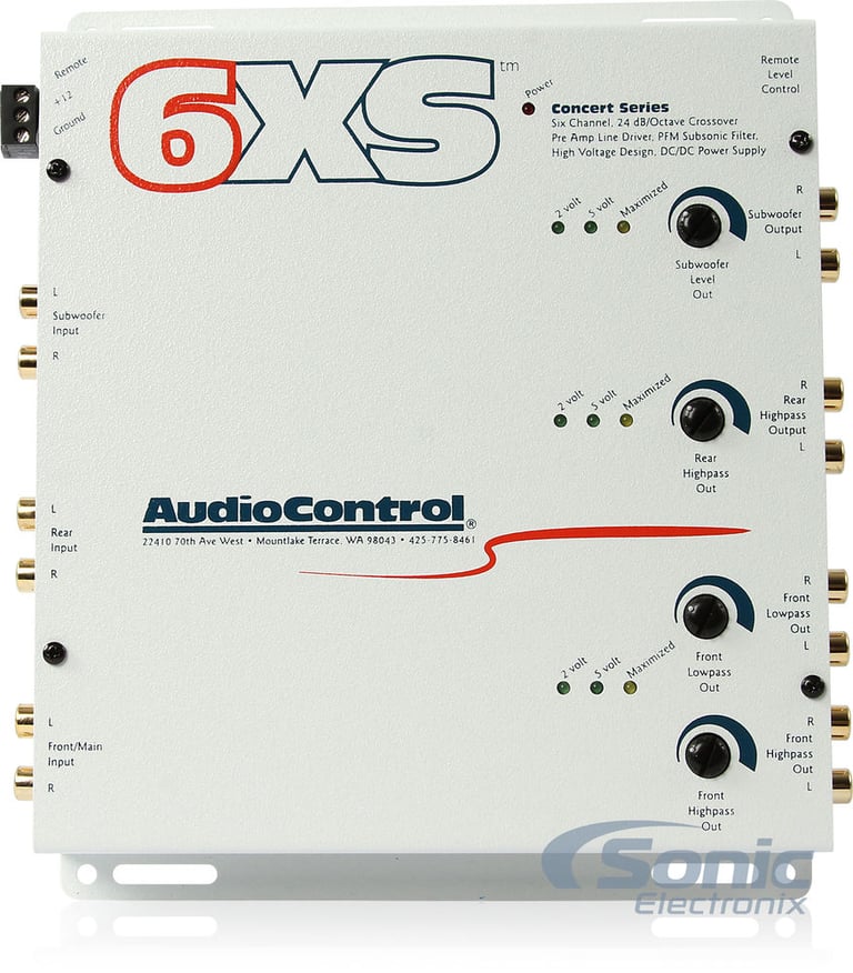 AudioControl 6XS (WHITE)- FACTORY REFURBISHED Image 3