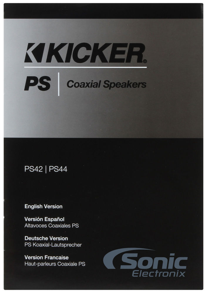 Kicker 4" 2-Way Power-Sport Speakers with Tower Enclosure Image 18