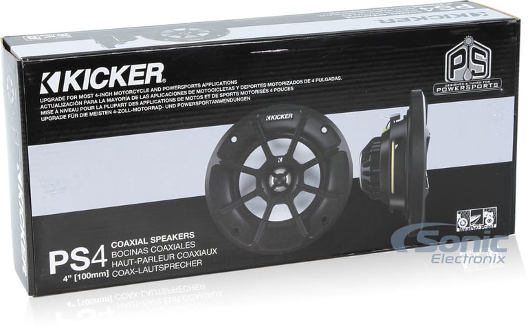 Kicker 4" 2-Way Power-Sport Speakers with Tower Enclosure Image 19
