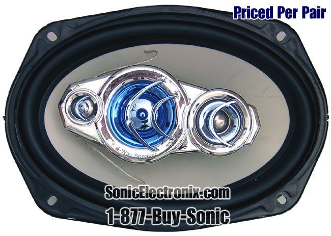JDL SP69 6" x 9" 4-way Image 1