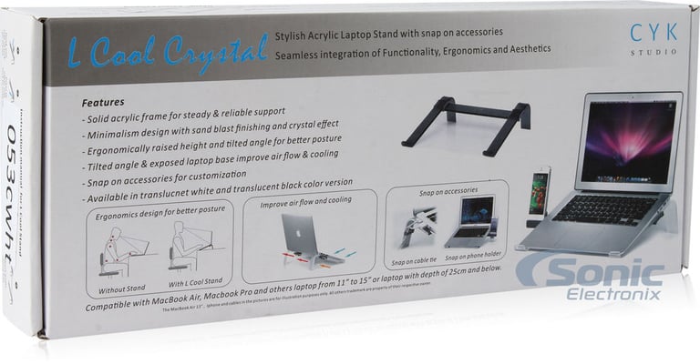 CYK Studio L Cool Crystal (White) Image 3
