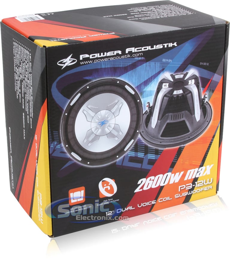 Power Acoustik P3-12W Image 5