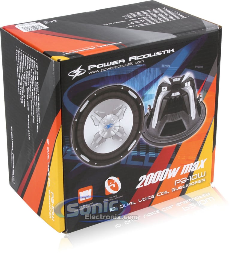 Power Acoustik P3-10W Image 5