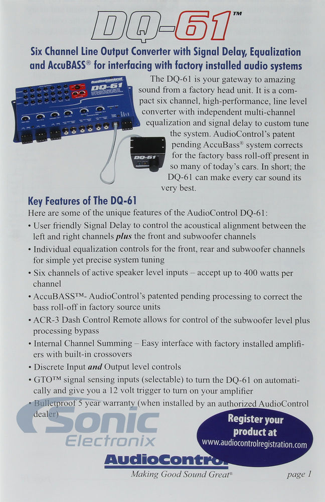 PowerBass + AudioControl Amplifier Integration Package Image 12