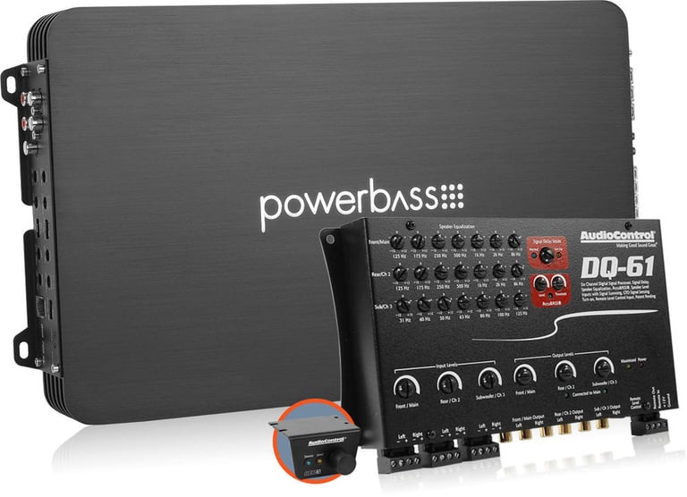 PowerBass + AudioControl Amplifier Integration Package Image 1