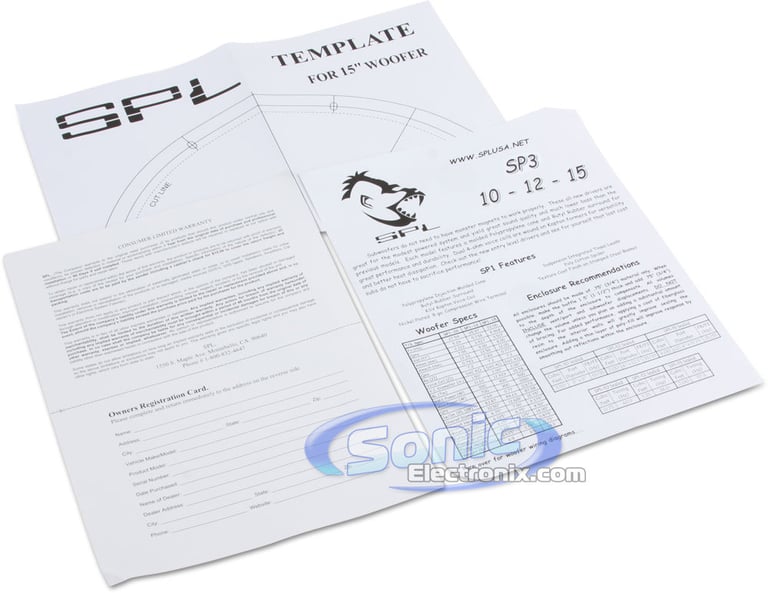 SPL SP3-15 Image 4