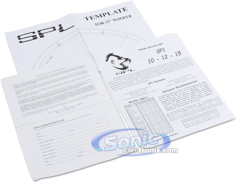 SPL SP1-12 Image 4