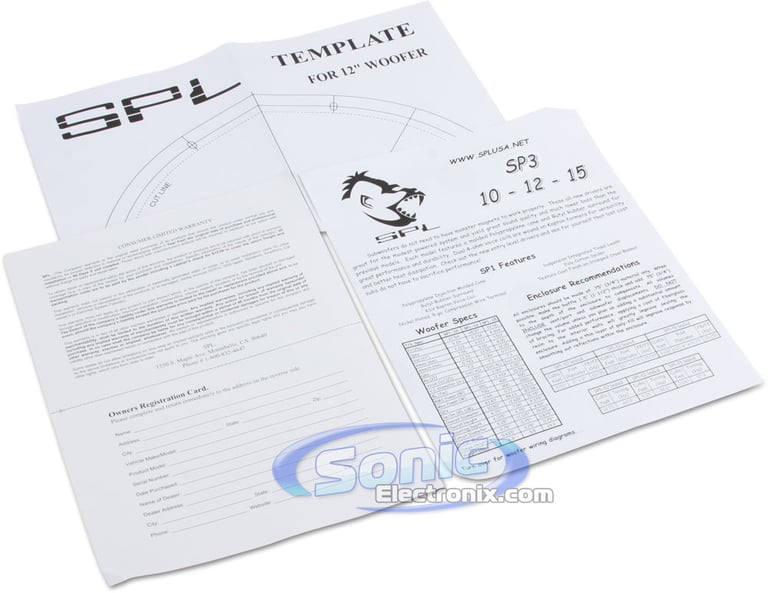 SPL SP3-12 Image 4