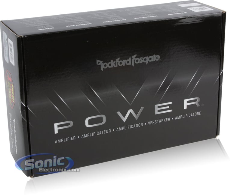 Rockford Fosgate Power T1000-1bd (New Black Box) Image 3