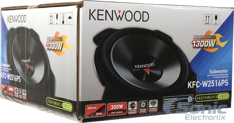 Kenwood KFC-W2516PS, Open Box (Very Good, Used) Image 5