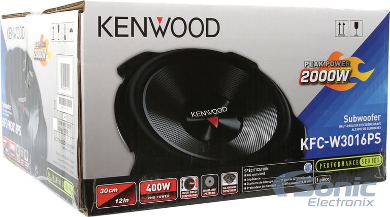 Kenwood KFC-W3016PS Image 5