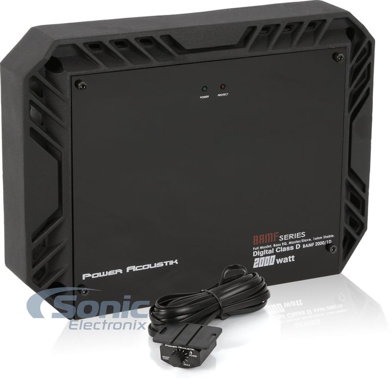 Power Acoustik BAMF-2000/1D (BAMF2000/1D) R/B Image 1