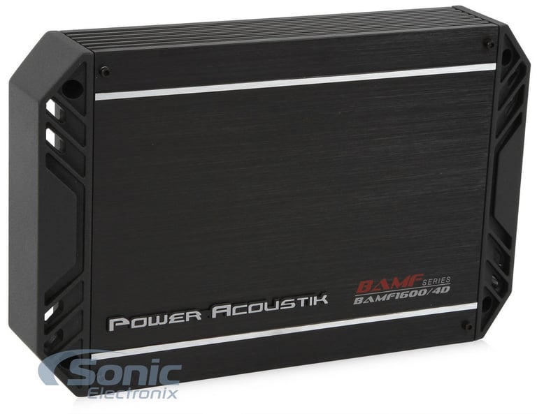 Power Acoustik 4-Channel Amplifier (BAMF1600/4D) Image 3
