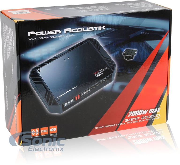 Power Acoustik BAMF-2000/1D (BAMF2000/1D) Image 7