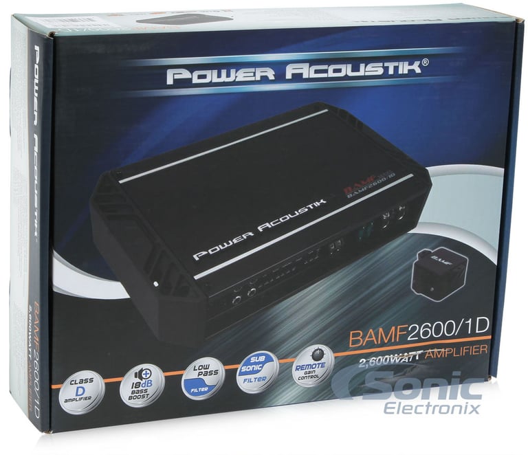 Power Acoustik BAMF2600/1D Image 6