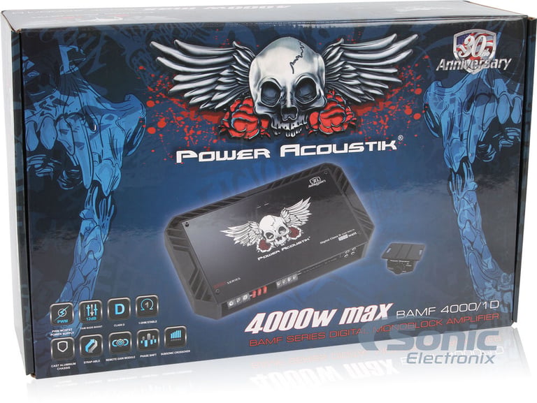 Power Acoustik BAMF-4000/1D (BAMF4000/1D) Image 4