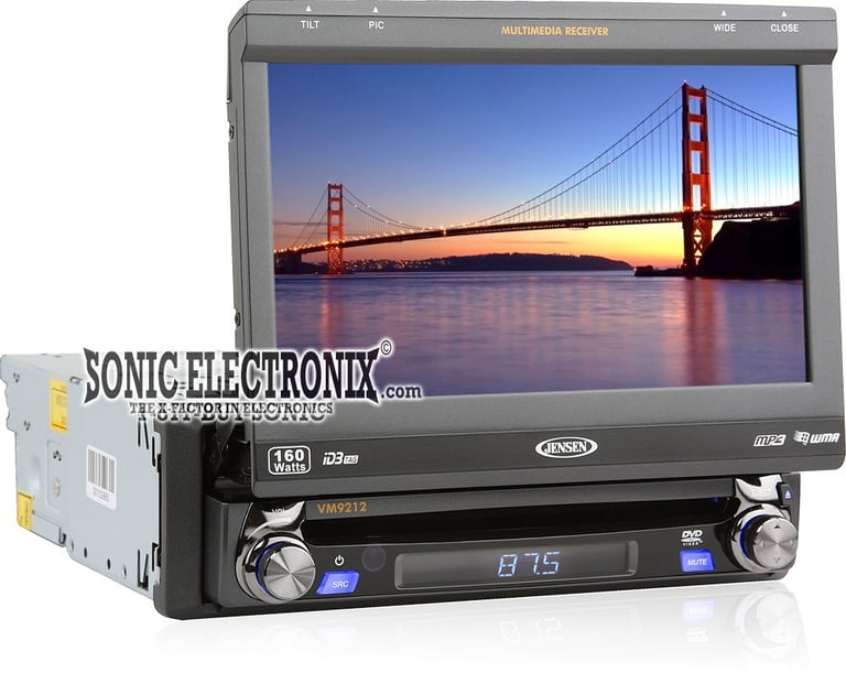 Jensen In-Dash Video + Navigation Combo: Jensen VM9212N + Jensen NAV102 Image 2