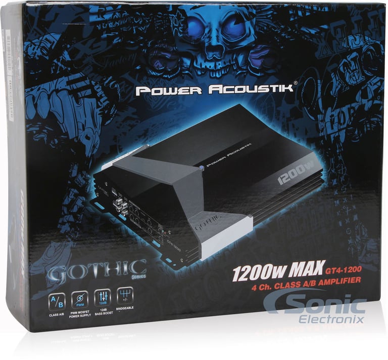 Power Acoustik GT4-1200-OPEN BOX Image 4