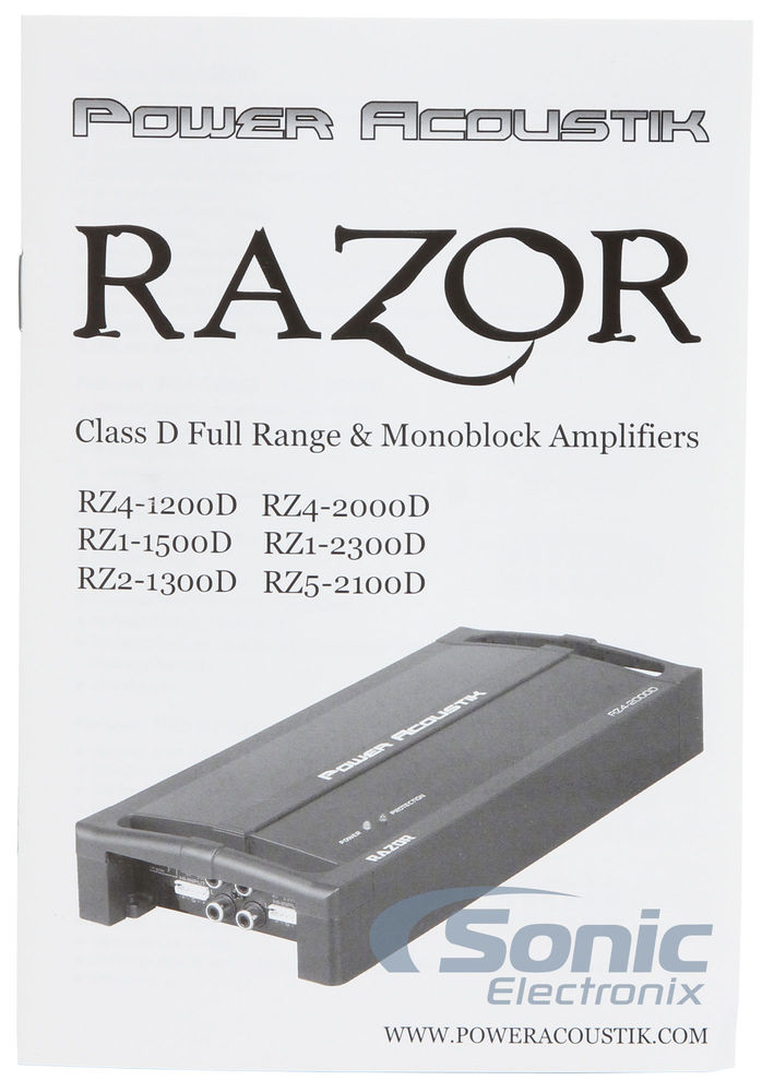 Power Acoustik RZ2-1300D Image 8
