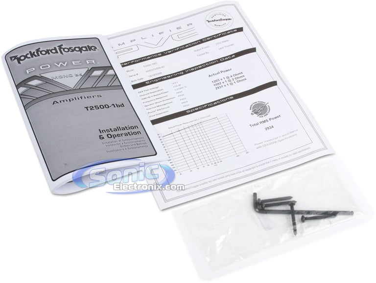 Rockford Fosgate Power T2500-1BD (T25001bd) Image 3