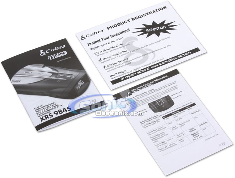 Cobra XRS 9845 Image 5