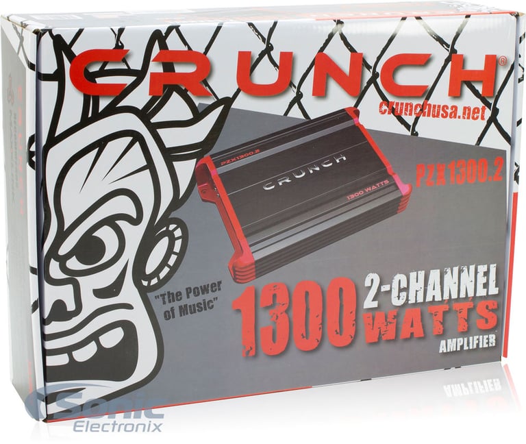 Crunch PZX1300.2 OPEN BOX COMPLETE Image 4