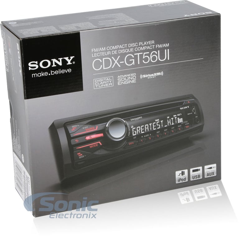 Sony CDX-GT56UI (Ships as CDX-GT570UP) Image 8