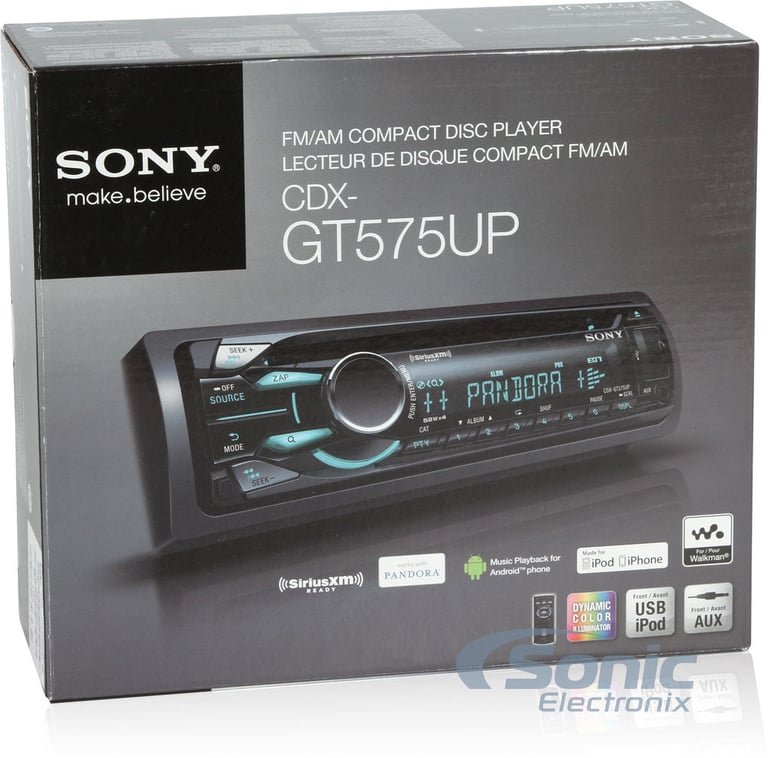 Sony CDX-GT575UP (Ships as CDX-GT570UP) Image 9