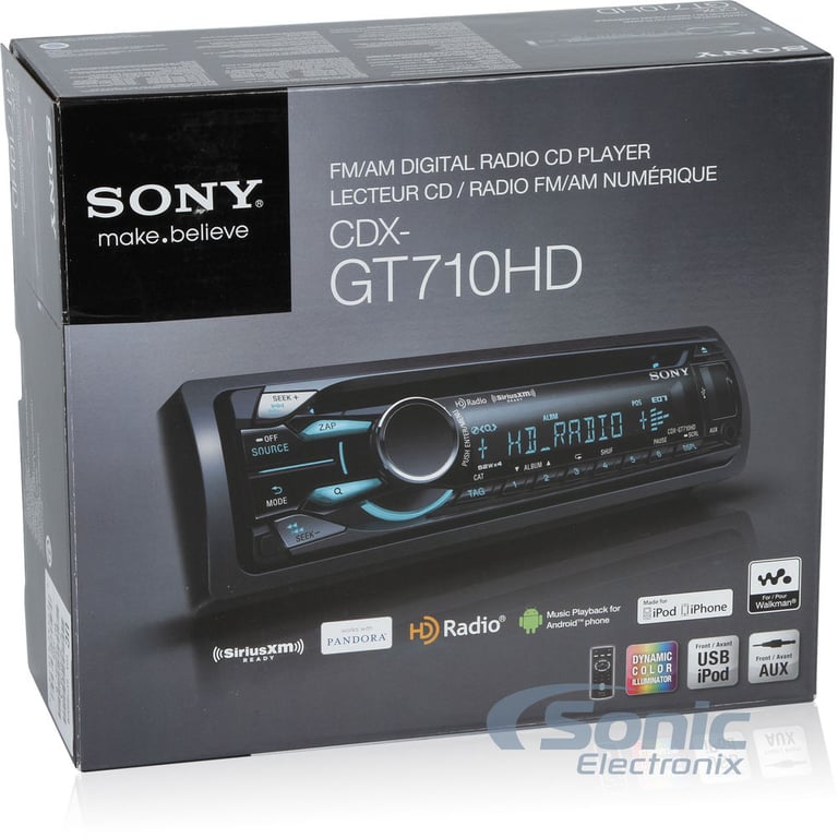 Sony CDX-GT710HD Image 8