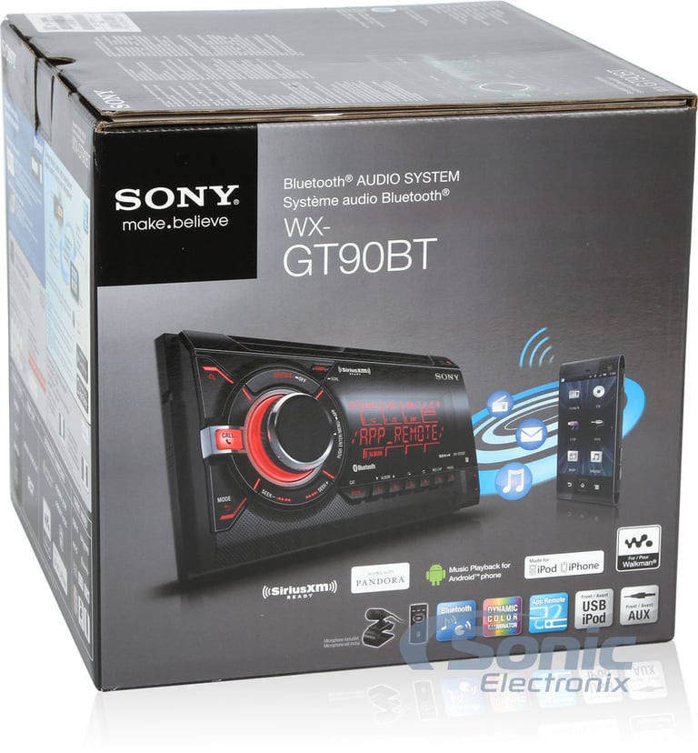 Sony WX-GT90BT (Open Box, Complete) Image 8