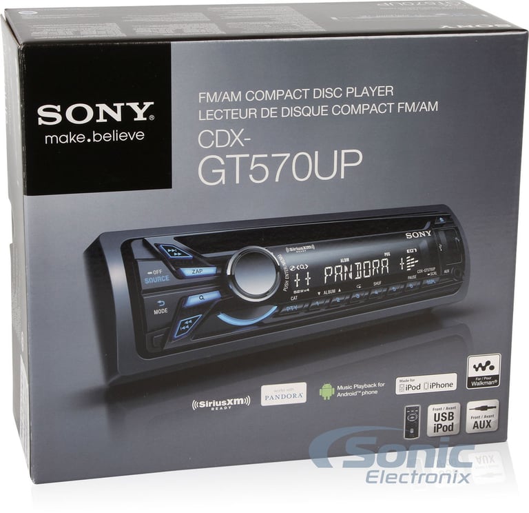 Sony CDX-GT570UP Image 9