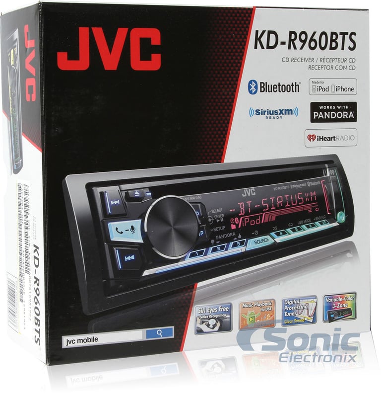 JVC KD-R960BTS OPEN BOX COMPLETE Image 11