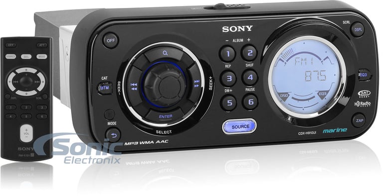 Sony Marine CDX-H910UI Image 1