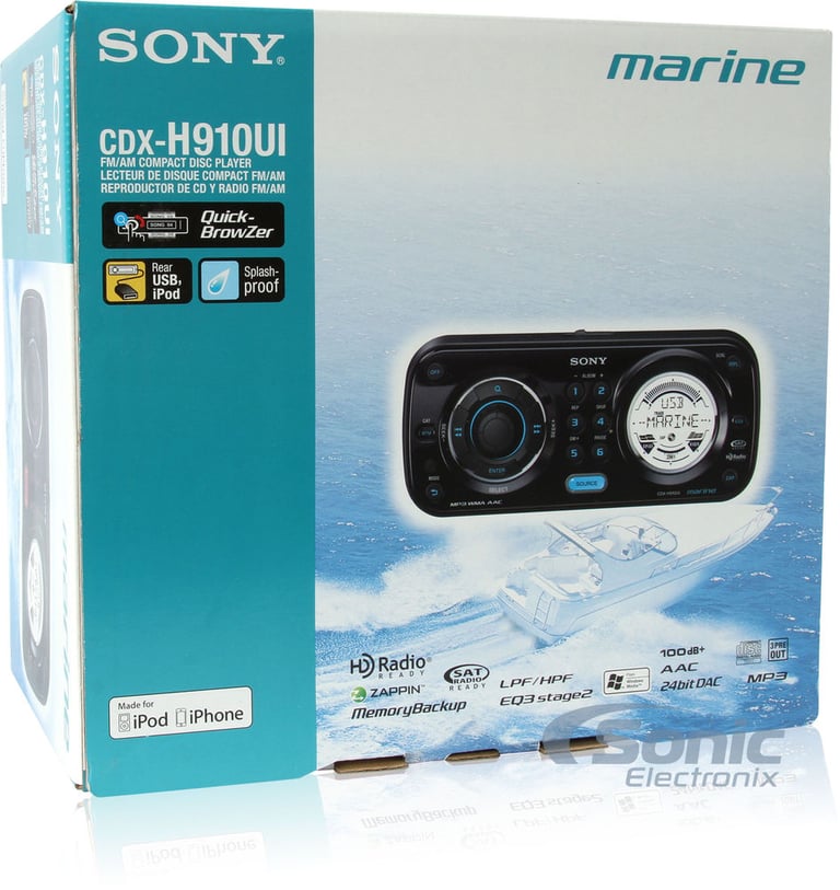 Sony Marine CDX-H910UI Image 8