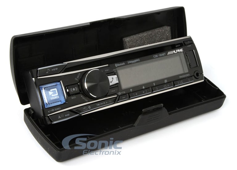 Alpine CDE-164BT (Open Box Complete Good, Used) Image 4