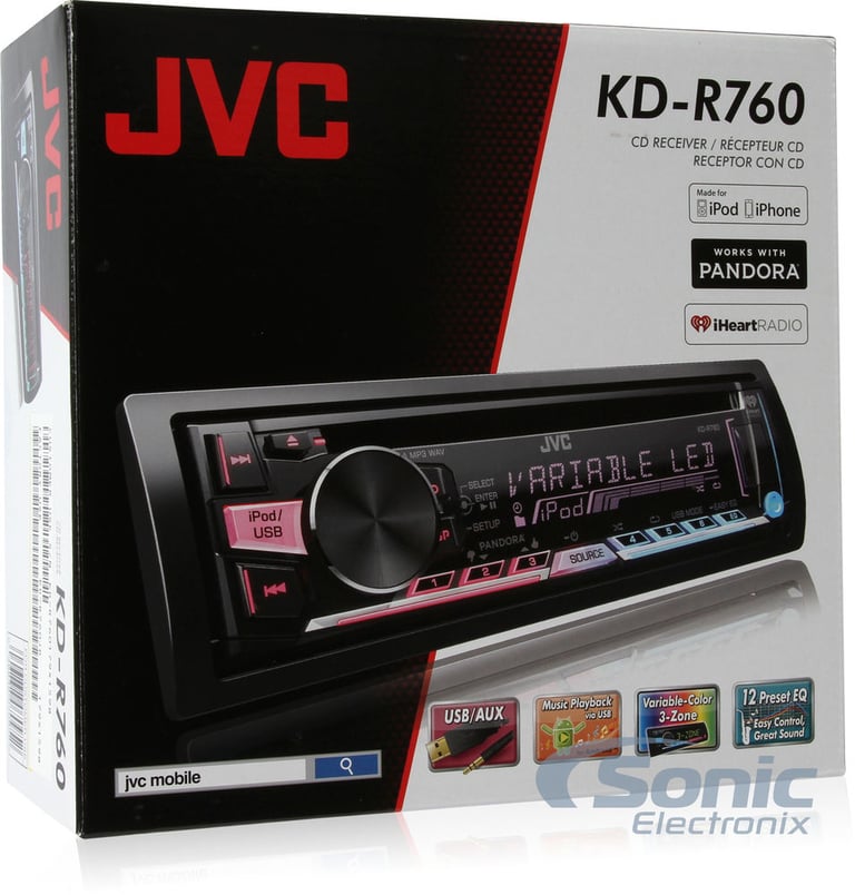JVC KD-R760 Image 9