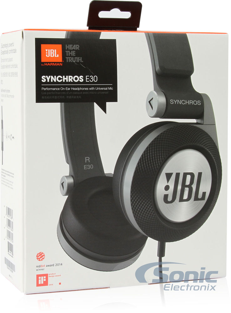 JBL SYNCHROS E30 Black (E30BLK) Image 9