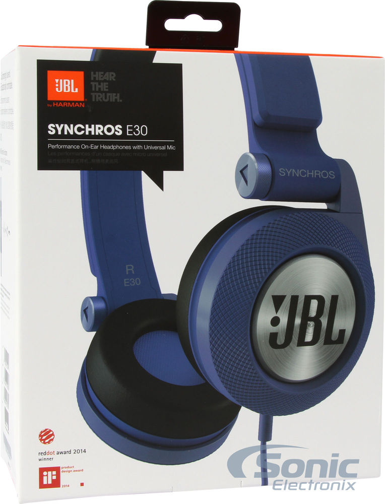 JBL SYNCHROS E30 Blue (E30BLU) Image 9