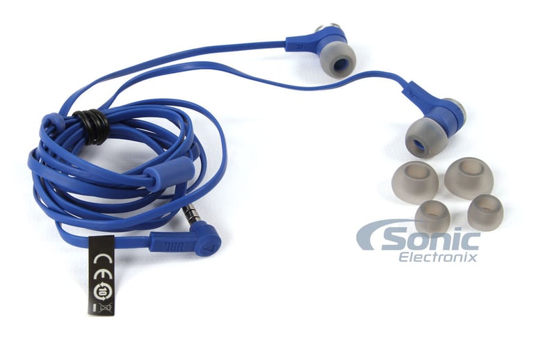 JBL SYNCHROS E10 In-Ear Headphones - Blue Image 2