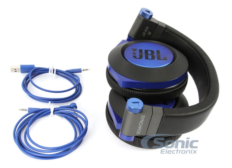 JBL Synchros E50BT - Blue (E50BTBLU) Image 10