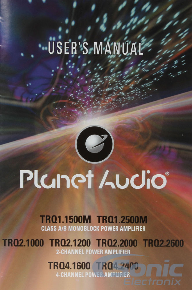 Planet Audio TRQ4.1600 Image 6