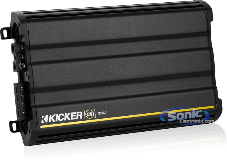 Kicker CX1200.1 (12CX1200.1) Open Box Complete Image 7